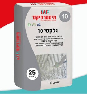 טיח חוץ גלקסי 10 - שק 25 ק"ג מיסטר פיקס