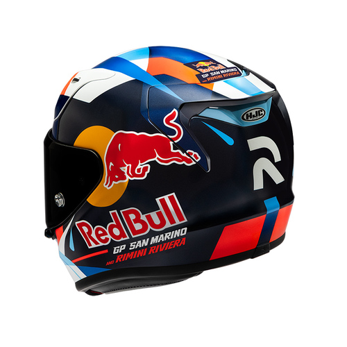 קסדת קרבון רפה 12 - HJC RPHA-12 REDBULL MISANO GP-2 MC-21