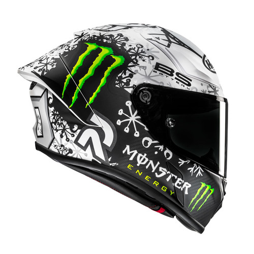 קסדת קרבון רפה 1 - HJC RPHA1 SNOW DIABLO MC10SF MONSTER