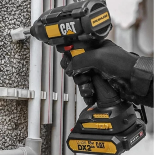 מברגת אימפקט נטענת CAT DX7030B – 18V Brushless - גוף בלבד
