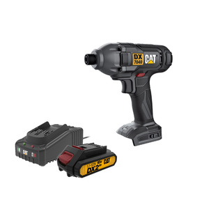 מברגת אימפקט נטענת CAT DX7040.1 18V – כולל סוללה 2Ah ומטען, מומנט 180Nm