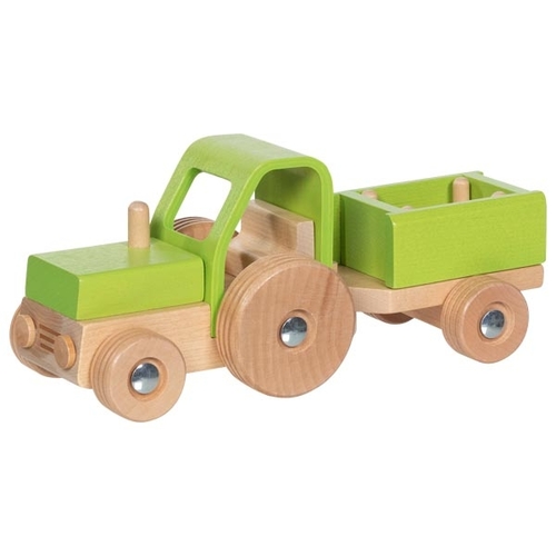 GOKI טרקטור מעץ עם נגרר  55838