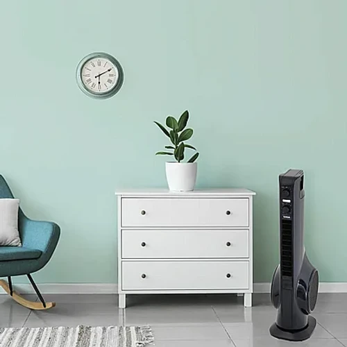 מאוורר רצפתי מכני EcoEuro 70W | דגם HAFA-600 צבע שחור 