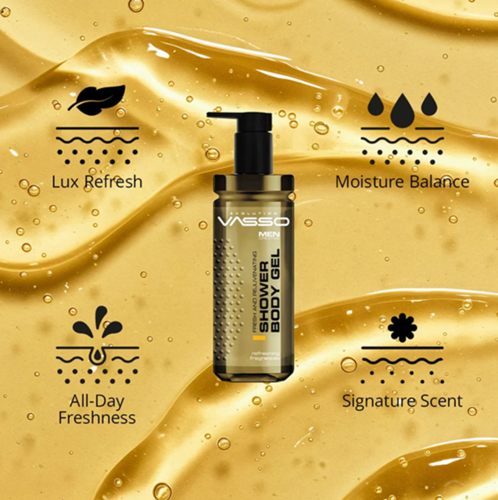 VASSO Fresh & Rejuvenating ג׳ל רחצה לגוף