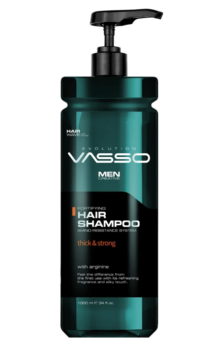 שמפו מחזק Thick & Strong עם חומצות אמינו 1 ליטר VASSO