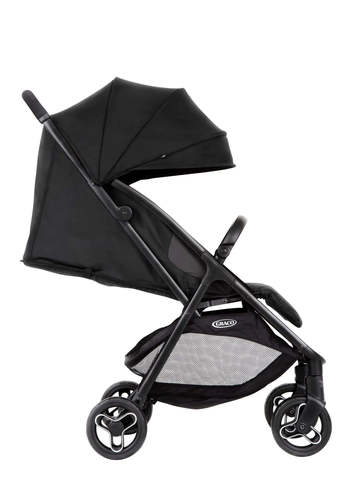 עגלת תינוק קלה עם קיפול אוטומטי וסלקל Myavo™ Travel System שחור Graco Midnight 