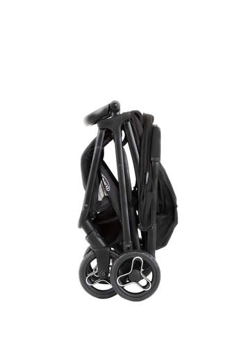 עגלת תינוק קלה עם קיפול אוטומטי וסלקל Myavo™ Travel System שחור Graco Midnight 