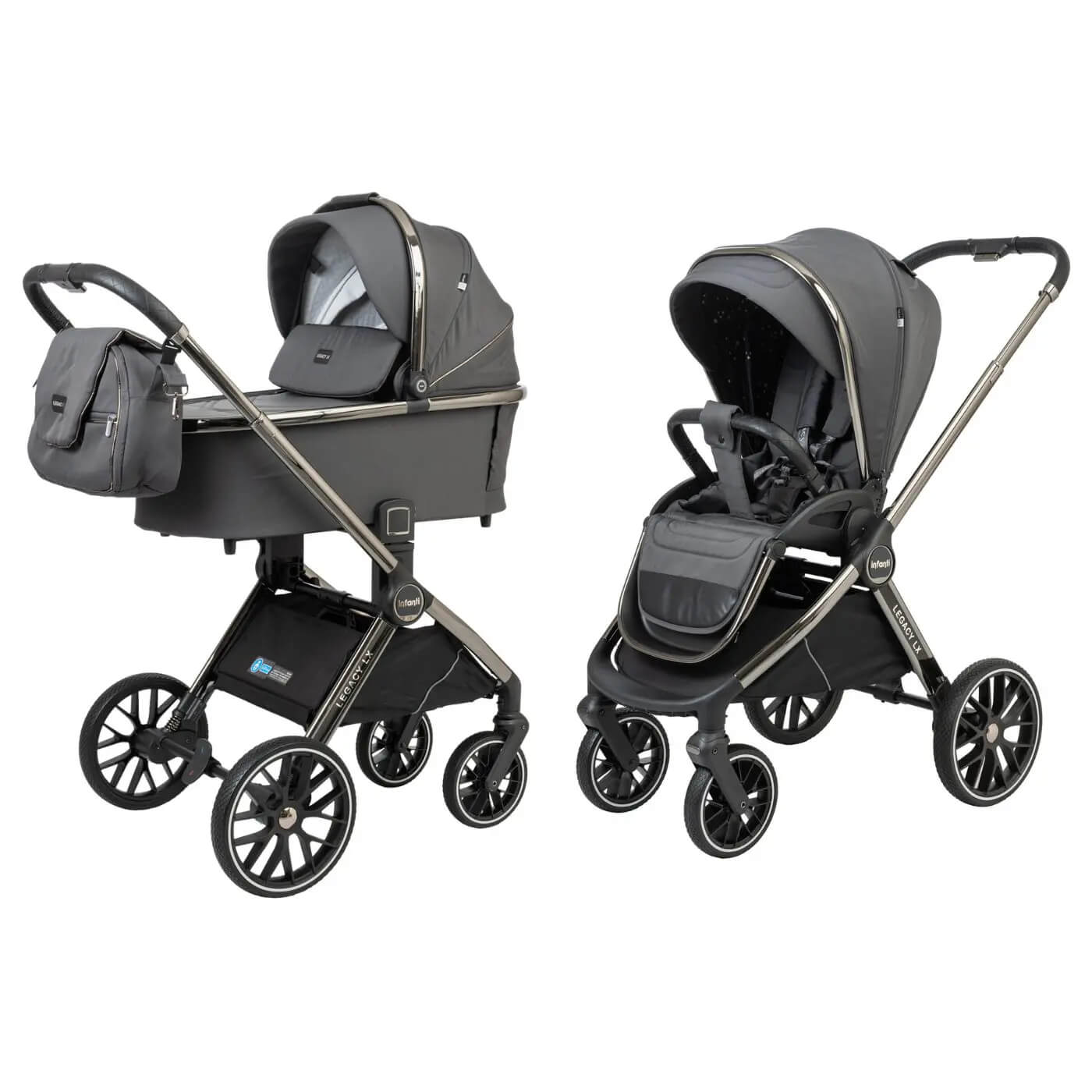 עגלת תינוק Legacy LX אפור Infanti