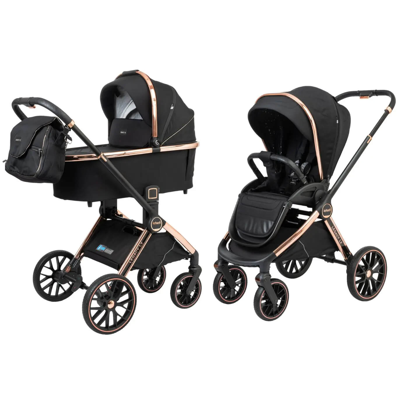עגלת תינוק Legacy LX רוזגולד Infanti