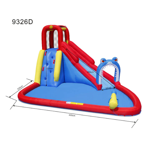 מתקן מתנפח רטוב/יבש דגם כריש 9326D