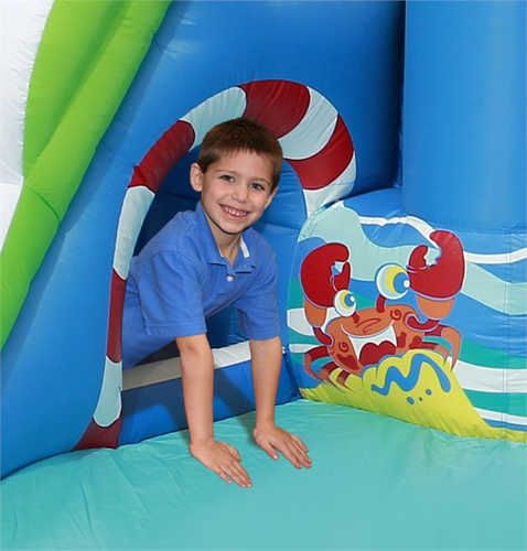 מגלשת מים עם מתקן קפיצה ספלאש 9381