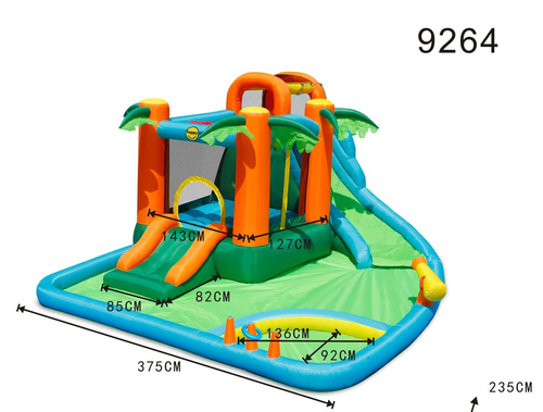 פארק מים יבש או רטוב 7 ב 1 אואזיס 9264