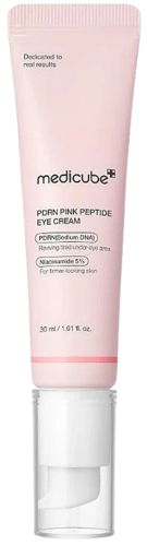 Medicube PDRN Pink Peptide Eye Cream 30ML מדיקיוב קרם עיניים פפטידים ורוד