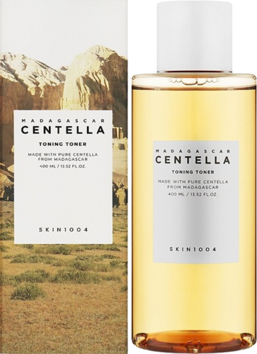 SKIN1004 Centella Toning Toner 400ML סקין1004 טונר פילינג סנטלה