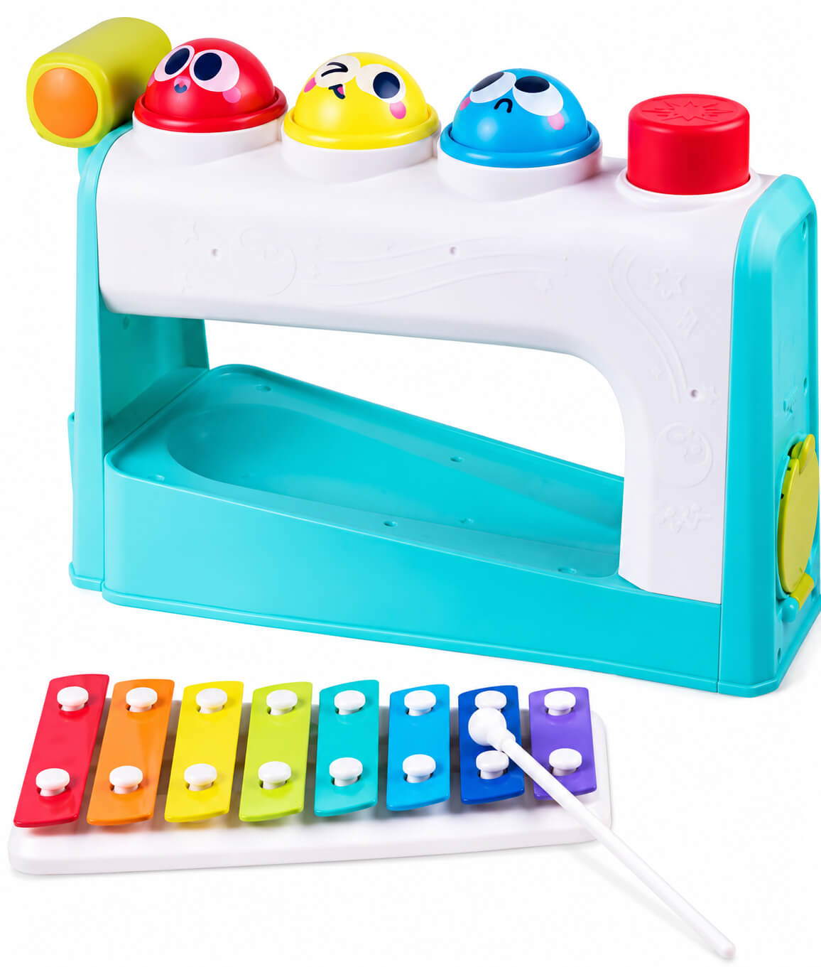 הך פטיש קסילופון 3 ב־1 Spark Toys