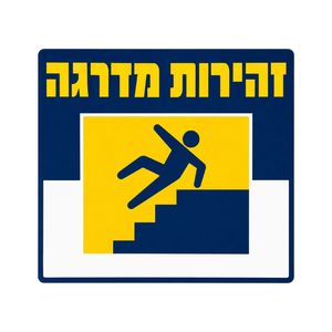 שלט זהירות מדרגה 