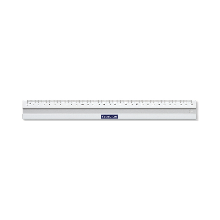 סרגל אלומיניום 30 ס"מ STAEDTLER