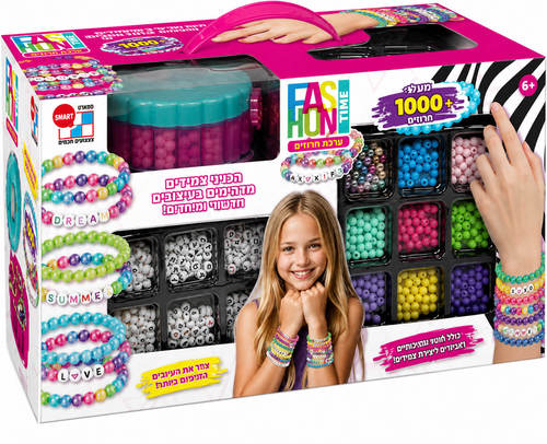 סדנת חרוזים לעיצוב צמידים  Diamant Toys