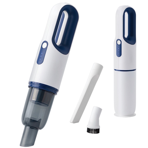 שואב אבק ידני לבן קומפקטי נייד Electro Hanan Mini Voom EL-6300