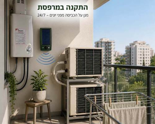 סולאר שילד - מכשיר סולארי להרחקת יונים