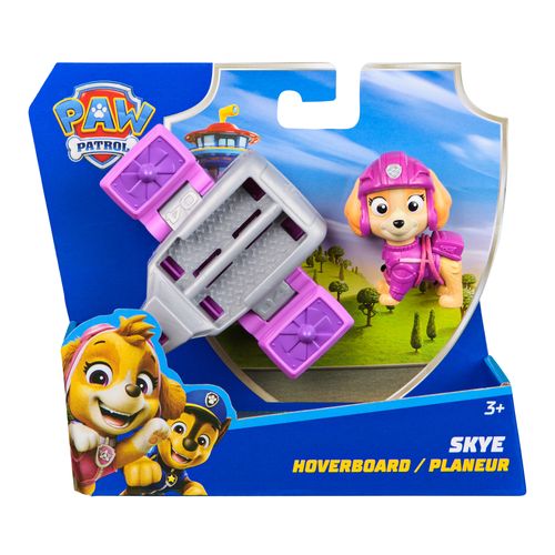מפרץ ההרפתקאות - סקיי עם הובר בורד - PAW PATROL - SKYE HOVERBOARD FIGURE SET spinmaster