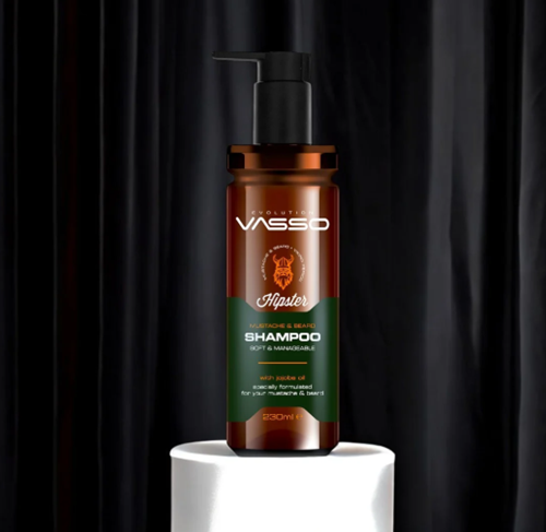 ערכת טיפוח פרימיום לזקן ולשפם Mustache & Beard Set VASSO