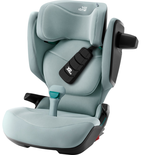 בוסטר לילדים קידפיקס פרו Kidfix PRO עם חיבור איזופיקס, אפשרות השכבה ובדים מנדפי זיעה - ירוק Harbor Blue