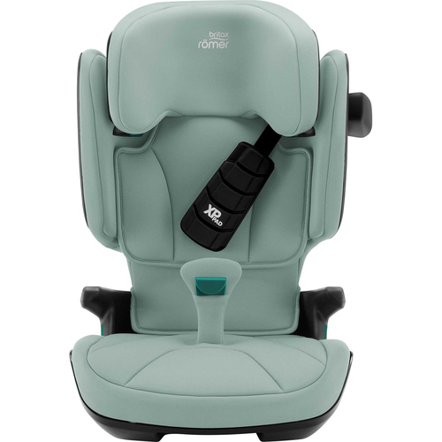 בוסטר לילדים קידפיקס פרו Kidfix PRO עם חיבור איזופיקס, אפשרות השכבה ובדים מנדפי זיעה - ירוק Harbor Blue
