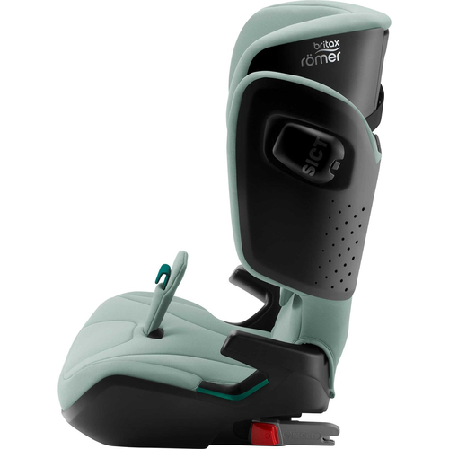 בוסטר לילדים קידפיקס פרו Kidfix PRO עם חיבור איזופיקס, אפשרות השכבה ובדים מנדפי זיעה - ירוק Harbor Blue