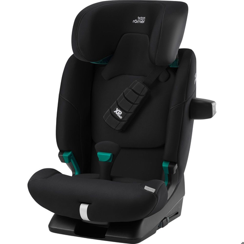 כסא בטיחות ובוסטר ADVANSAFIX PRO i-Size עם מצבי שכיבה ישיבה והגנת צד מורחבת - שחור