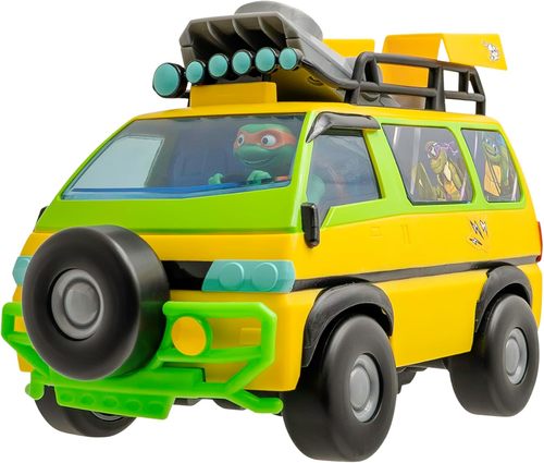 רכב שלט צבי הנינג'ה עם משגר פיצות