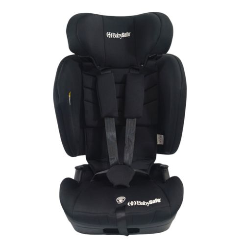 כיסא בטיחות משולב בוסטר EverFit מתקפל עם אפשרות להטיית הגב - שחור