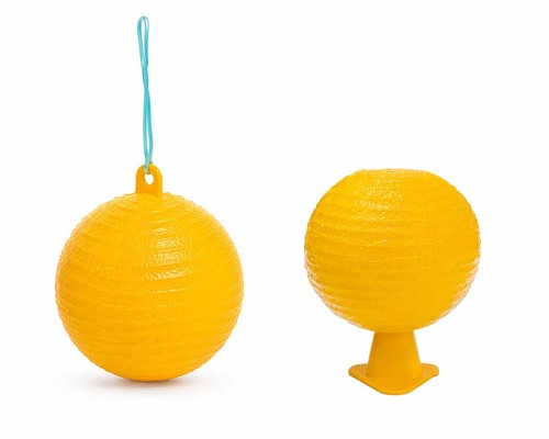 Fly Ball - מלכודת דבק 360 ללכידת זבובים ומעופפים - 3 יחידות