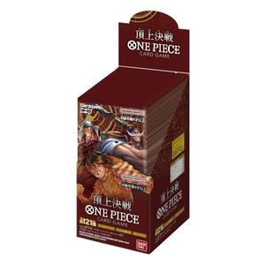 קלפי וואן פיס בוסטר בוקס יפני OP-02 BANDAI - ONE PIECE TCG : BOOSTER PACK -PARAMOUNT WAR- [OP-02]