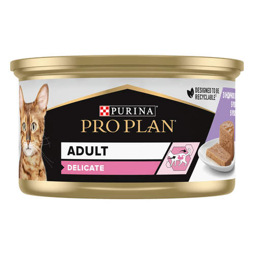 פרופלן דליקט מזון רטוב לחתול 85 גרם Purina Pro Plan Delicate