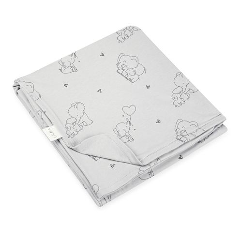 שמיכת טריקו 75×100 Laura Elephant 