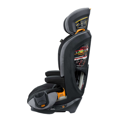כסא בטיחות משולב בוסטר מיי פיט MyFit עם 4 מצבי שכיבה/ישיבה - שחור/אפור בהיר Iron 10