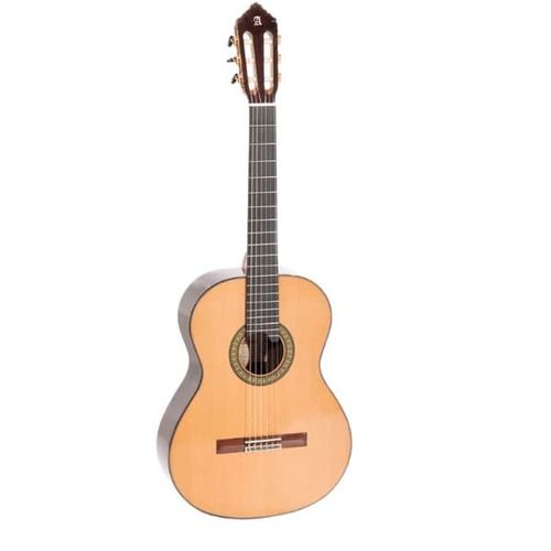 גיטרה קלאסית + ארגז LHAMBRA 11 P Solid Indian rosewood back and sides Alhambra