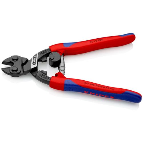 KNIPEX CoBolt® 71 12 200 | קאטר בריחים קומפקטי עם קפיץ פתיחה