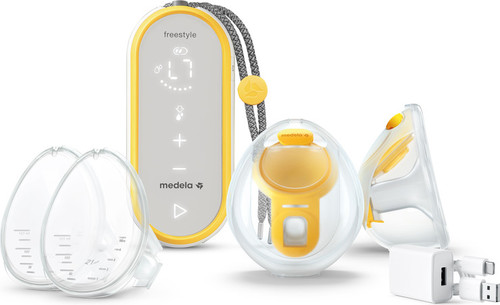 משאבת חלב חשמלית דו צדדית לבישה Medela Freestyle Hands-Free 