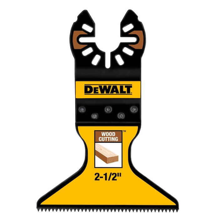 להב רחב למולטיטול לחיתוך בעץ דגם DWA4207 דיוולט DeWalt
