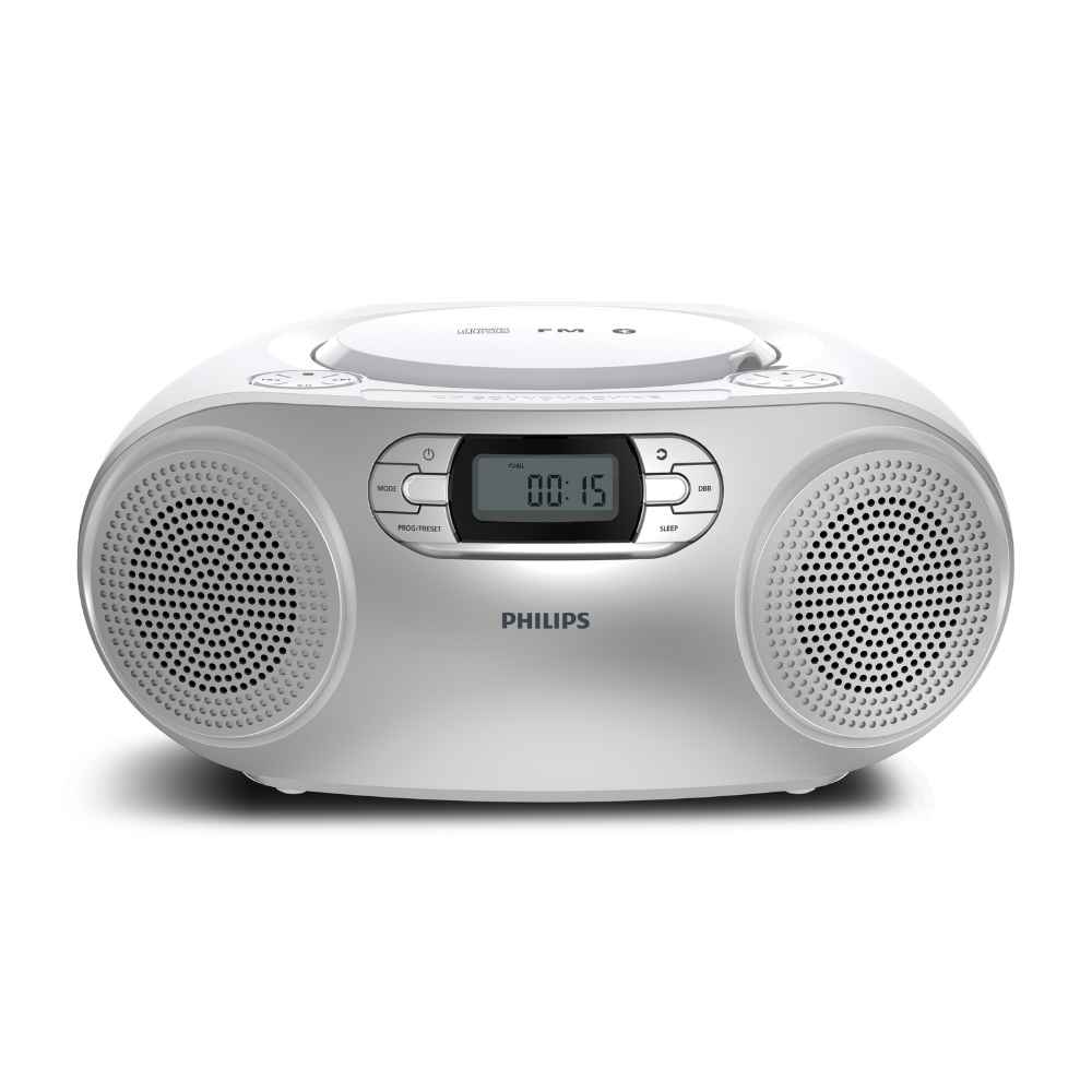 נגן CD נייד PHILIPS עם Bluetooth, רדיו FM ו־USB