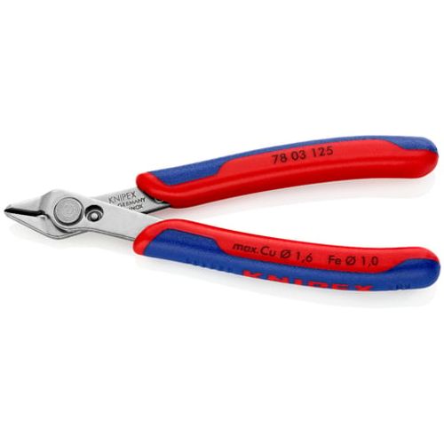 קוצץ אלקטרוניקה מדויק KNIPEX Electronic Super Knips 78 03 125