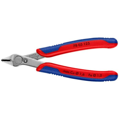 קוצץ אלקטרוניקה מדויק KNIPEX Electronic Super Knips 78 03 125