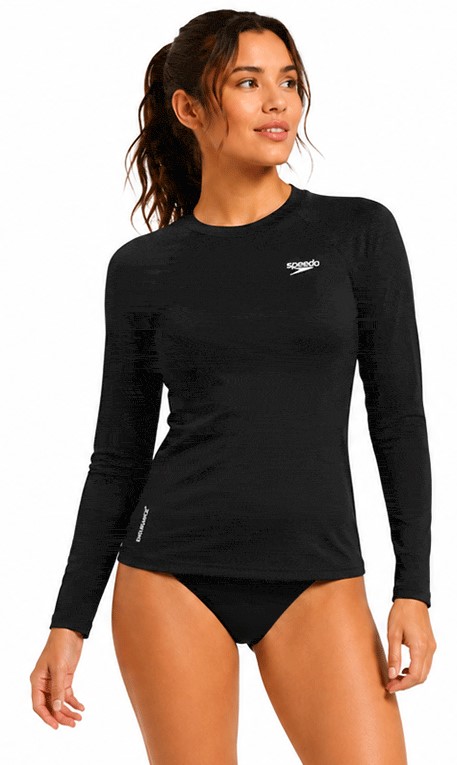 חולצת אנטי סאן ספידו Speedo Long Sleeve Sun Protection | נשים