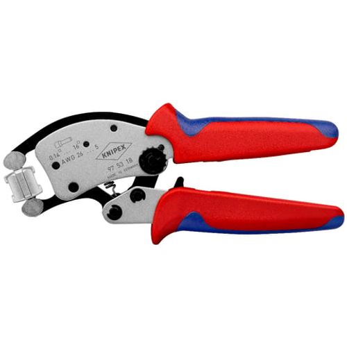 KNIPEX Twistor16® 97 53 18 | לוחץ סופיות אוטומטי עם ראש מסתובב