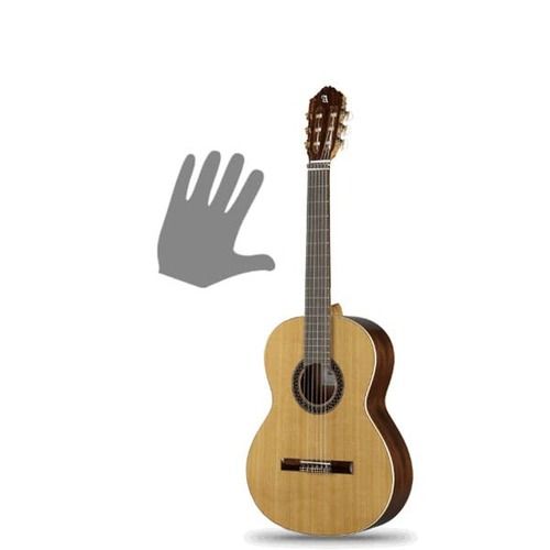 גיטרה קלאסית + נרתיק שמאלית ALHAMBRA 1 C HT LH Solid cedar Top + 10mm bag