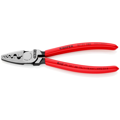 פלייר לחיצה לסופיות חוט KNIPEX 97 71 180