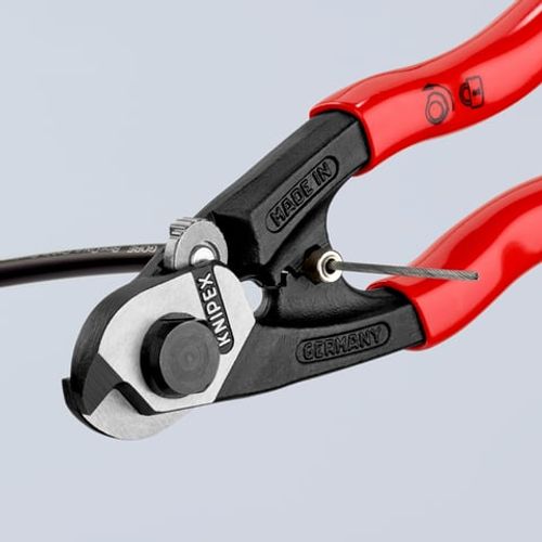 חותך כבלי פלדה KNIPEX Wire Rope Cutter Forged – 95 61 190
