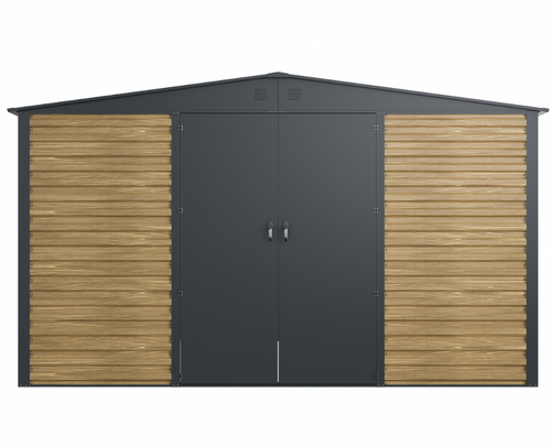 מחסן מתכת פרמיום דגם Garden Top 3.60X3.60 DZ9  